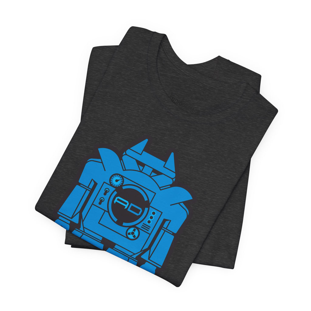 Robot T‑Shirt - Blue Mech Graphic Tee