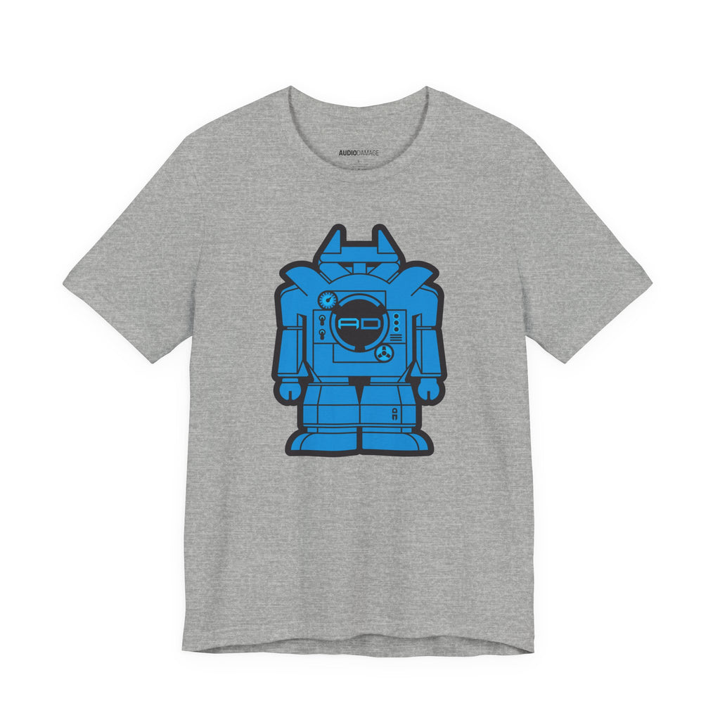 Robot T‑Shirt - Blue Mech Graphic Tee