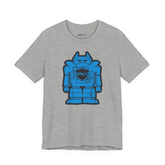 Robot T‑Shirt - Blue Mech Graphic Tee