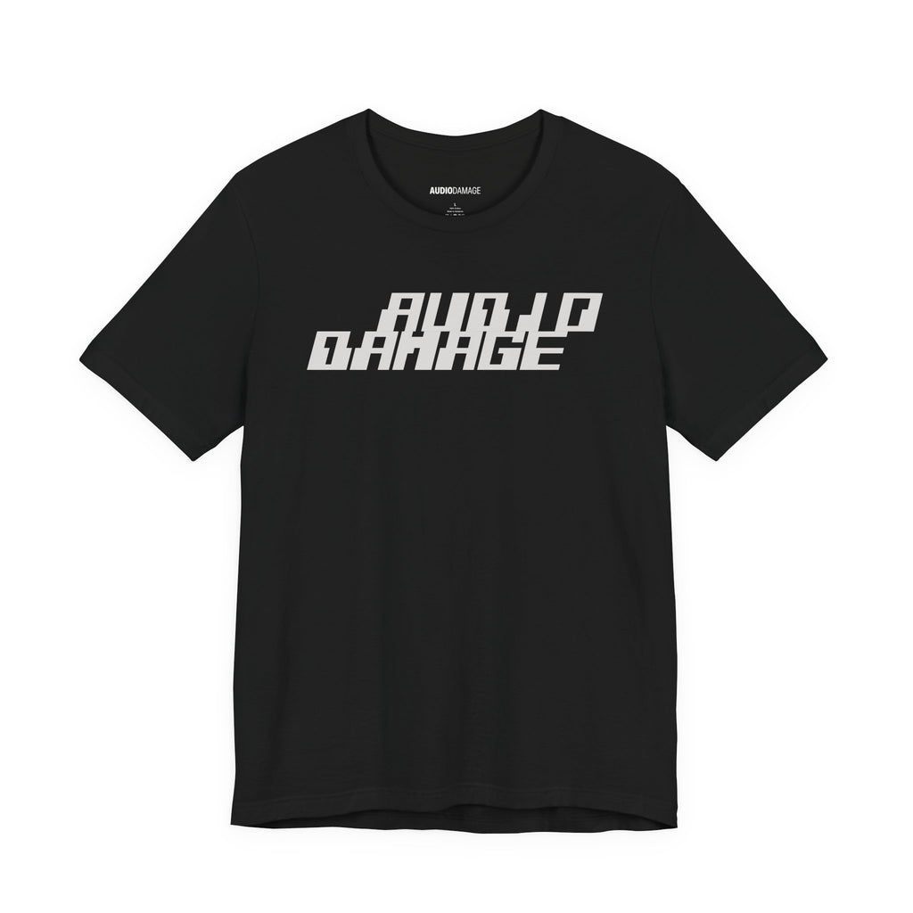 Pixel T‑Shirt - Skewed Logo Pixel Tee