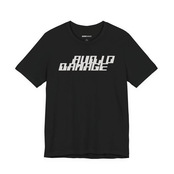 Pixel T‑Shirt - Skewed Logo Pixel Tee