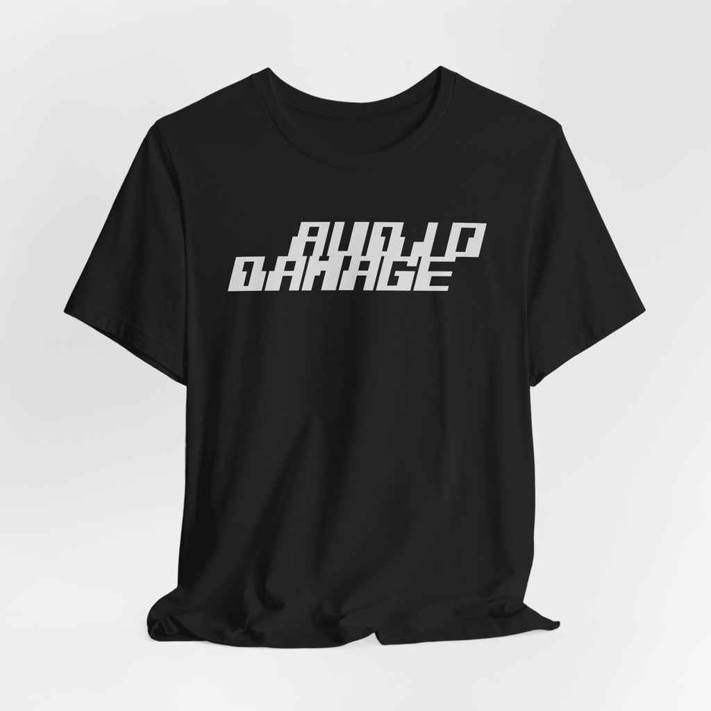 Pixel T‑Shirt - Skewed Logo Pixel Tee