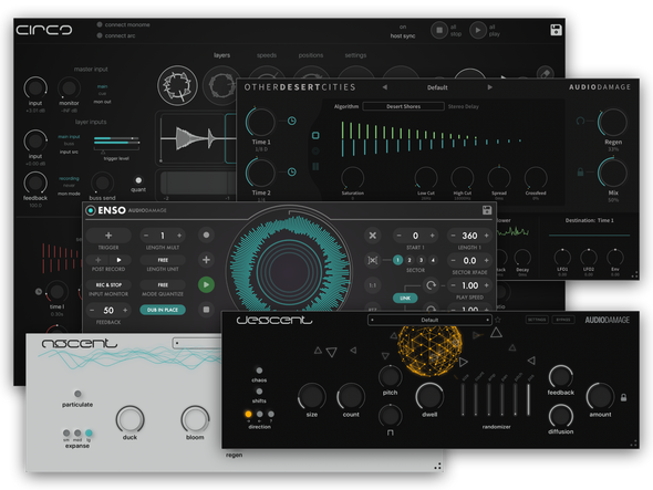 Audio Effects Software Audio Damage Effect Plugins | Reverbs, Delays, Distortion & More