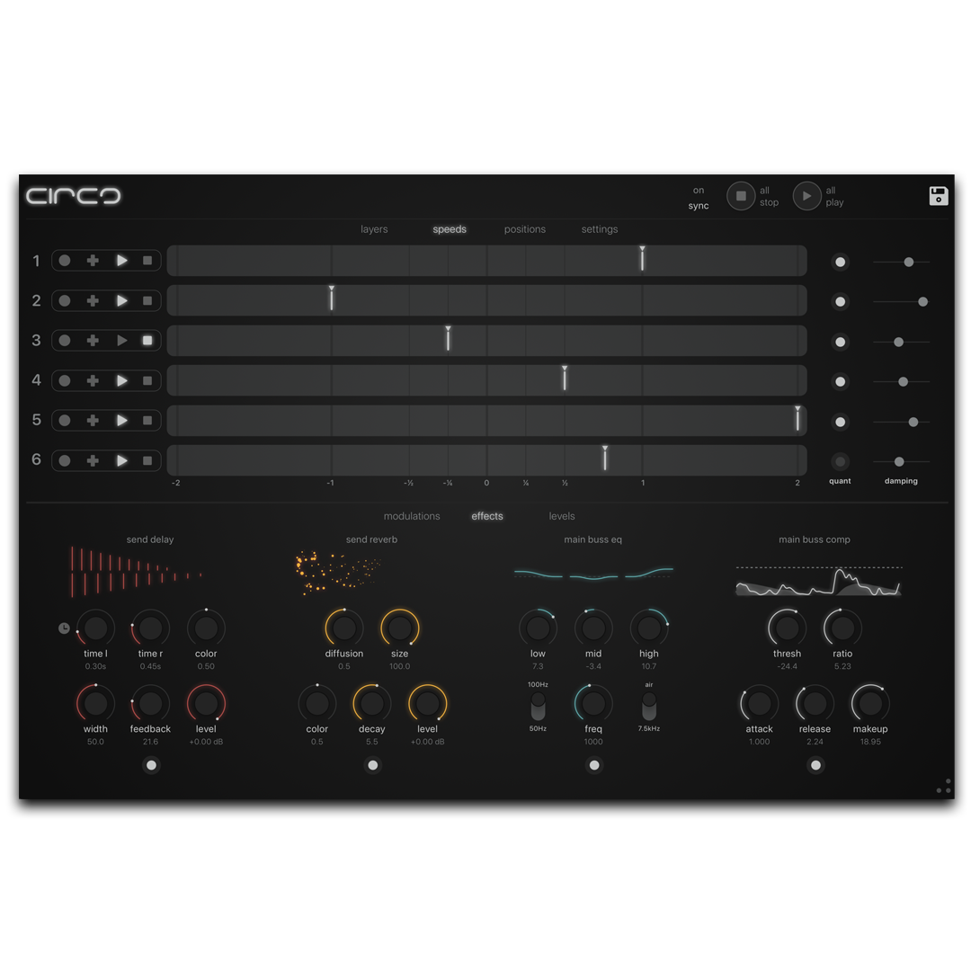 Circa — Creative Looper Plugin | Mac, Win, Linux, iPad – Audio Damage