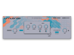 Audio Damage Traverse cassette tape delay plugin with the Tape FX panel open, showing the splice system and 9-voice curated noise generator controls.